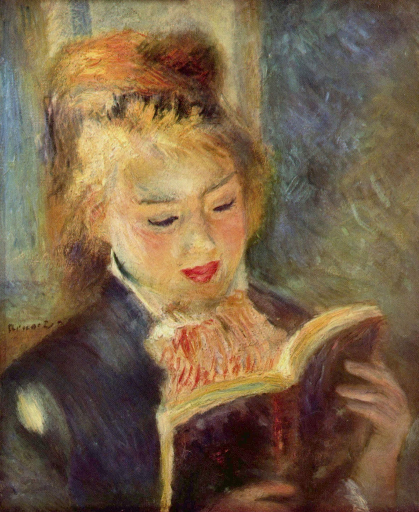 Spilla "La Lettrice" - Renoir