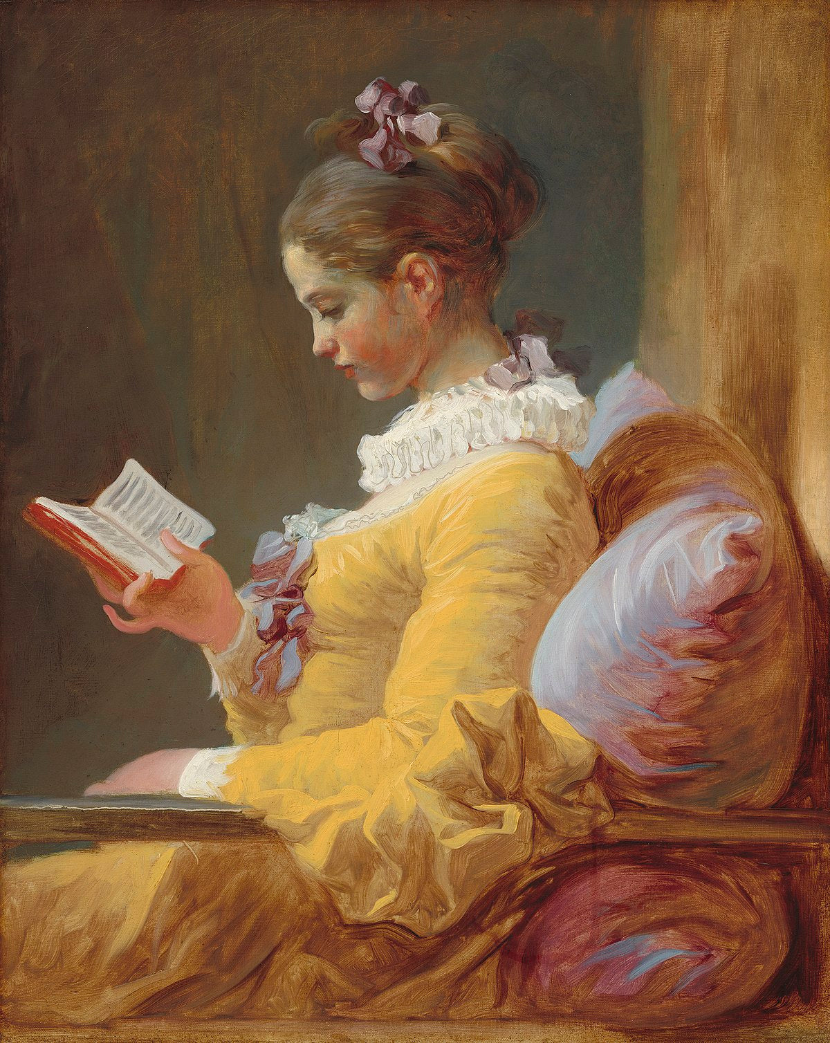 Collana "La Lettrice" - Fragonard