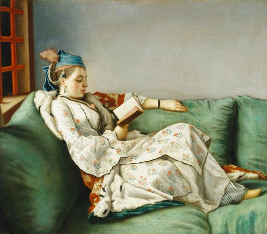 Collana "La Lettrice" - Jean Étienne Liotard