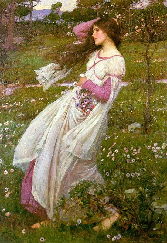 Collana Waterhouse - Windflowers