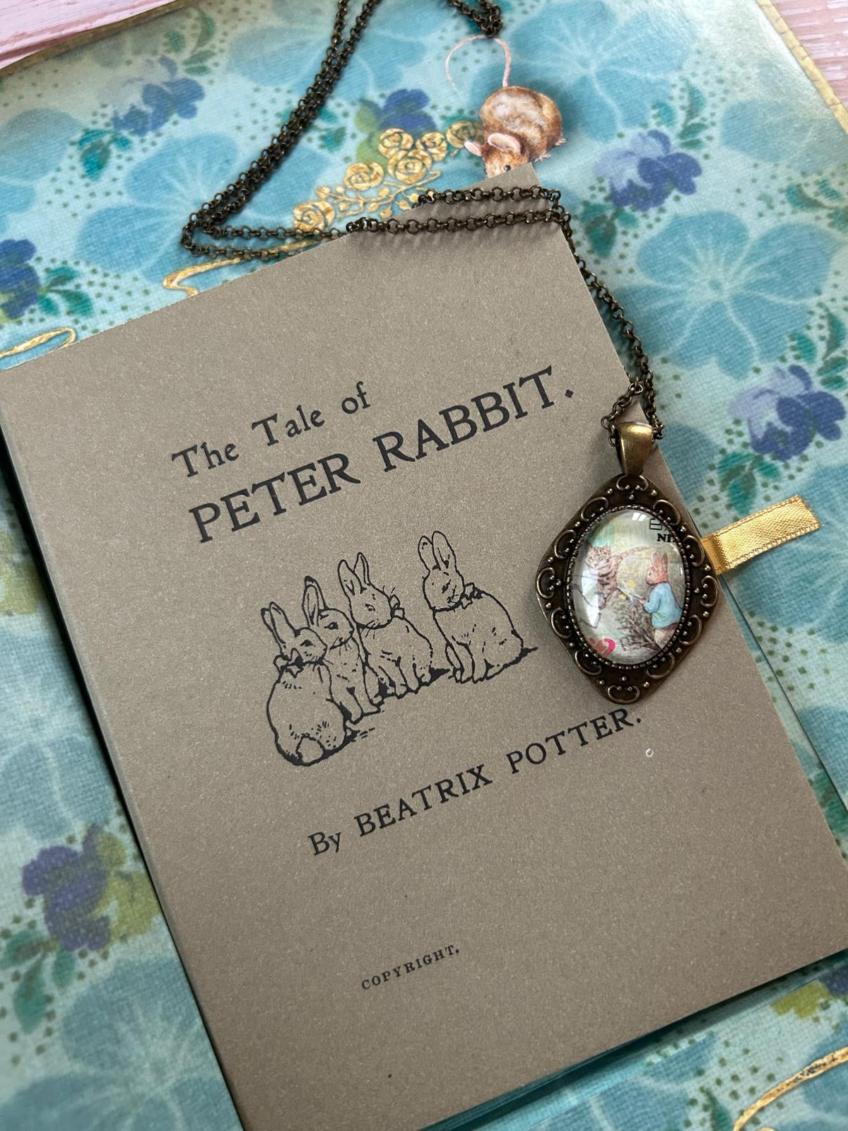 Collana Peter rabbit con Tom Micio