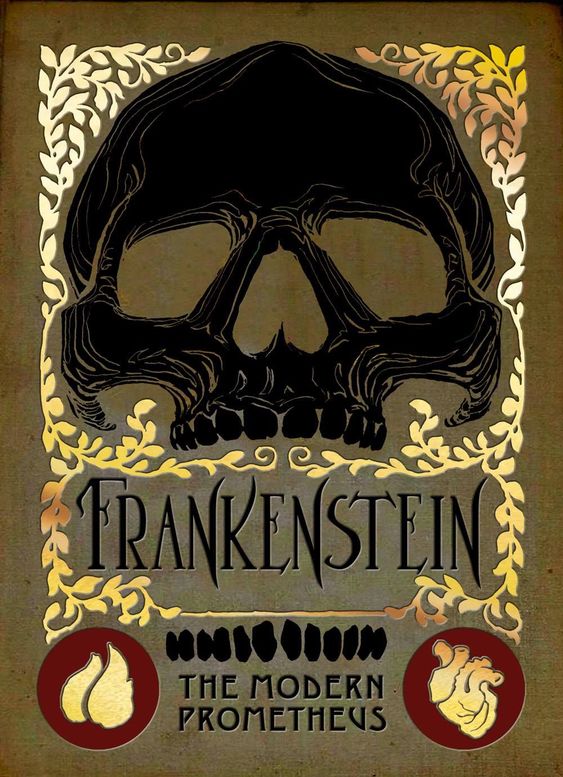 Collana Frankenstein- Mary Shelley- vintage cover 2