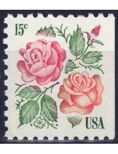 Segnalibro gioiello rose (francobollo USA 1978)